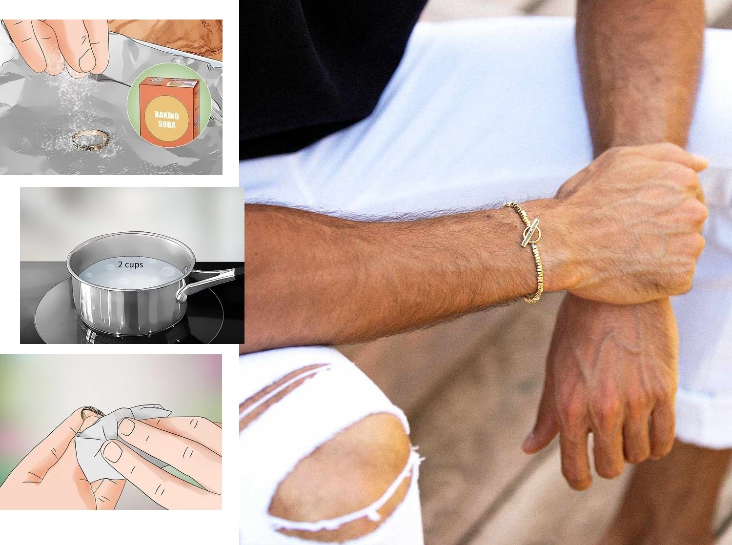 دلیل سیاه شدن طلا