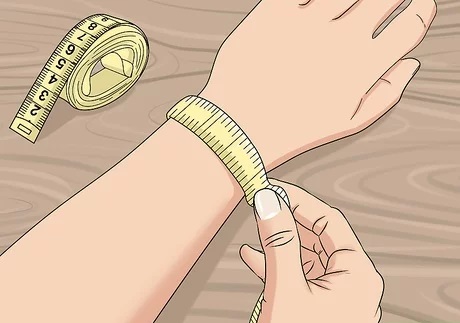تعیین سایز دستبند اندازه گیری مچ دست