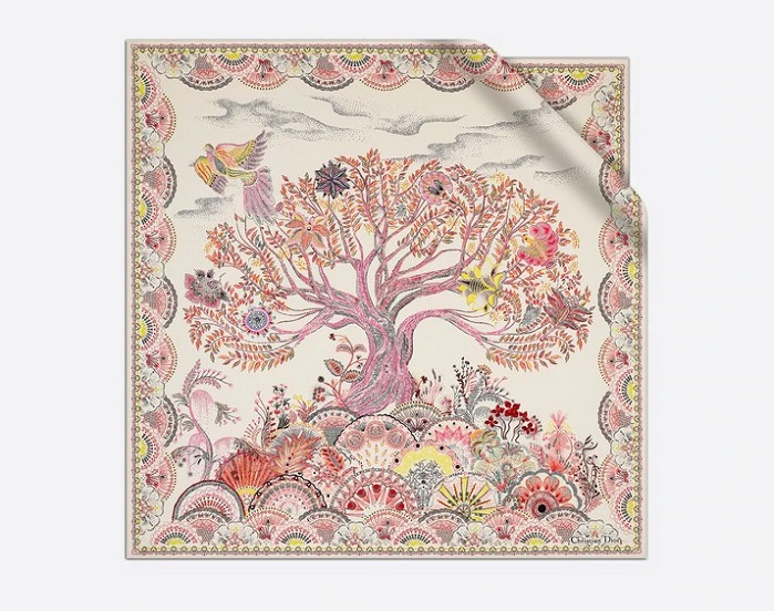 نماد درخت زندگی در پارچه