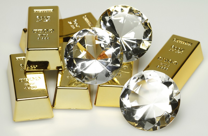 طلا یا الماس طلا کمیاب‌تر است یا الماس