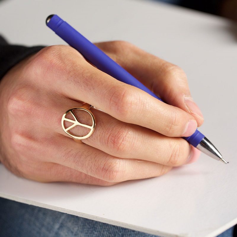 انواع زیورآلات مردانه انگشتر مردانه طلا