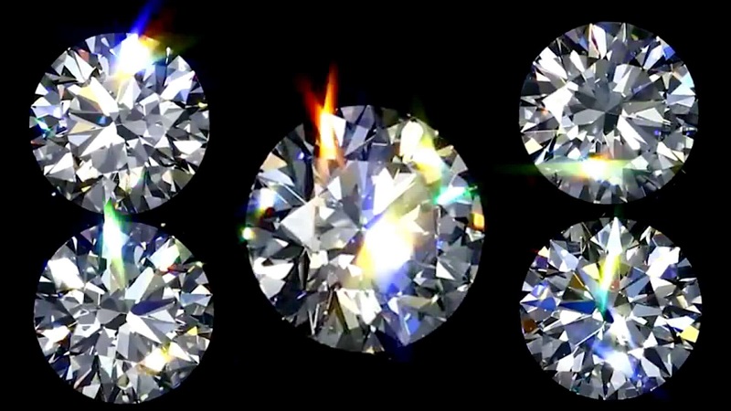 انواع رنگ‌های الماس / الماس‌ رنگین کمان 