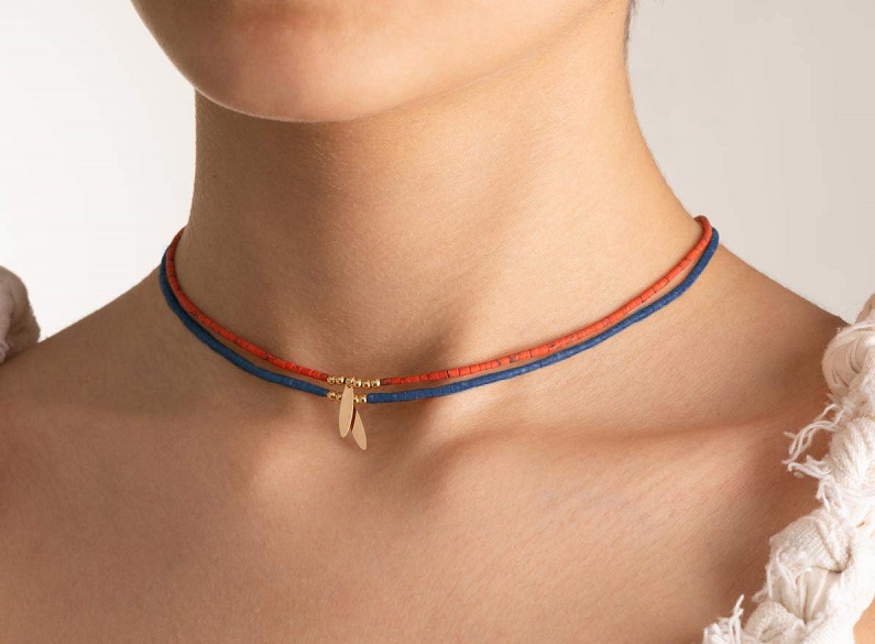 جدیدترین مدل گردنبند سنگی 2