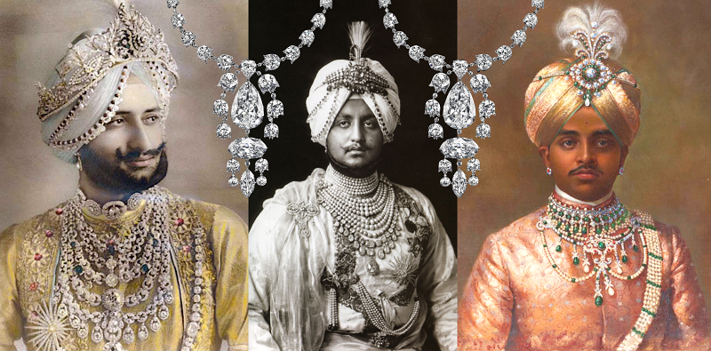 طلای هندی جواهرات پادشاهان هند