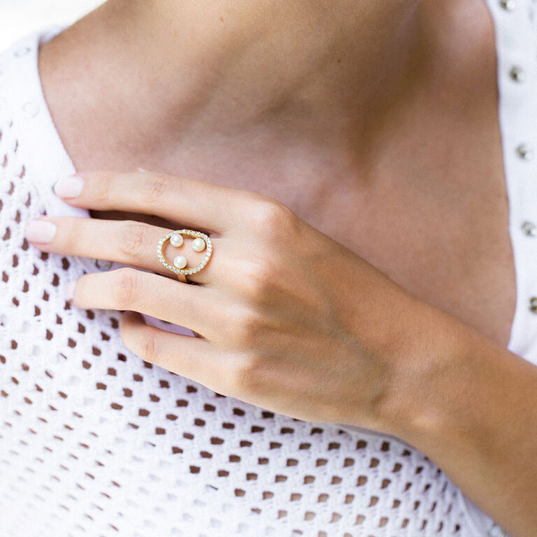 پرسته انگشتر طلا Viola