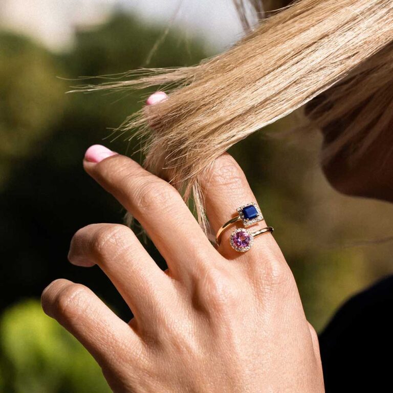 پرسته انگشتر طلا پلاریس