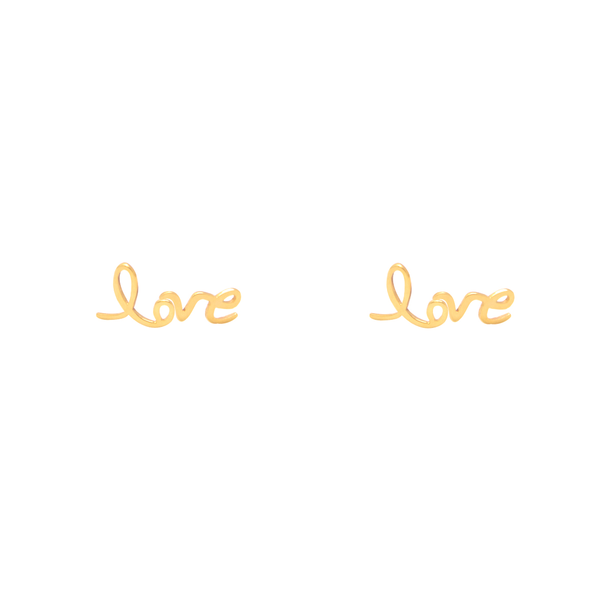 گوشواره طلا Love