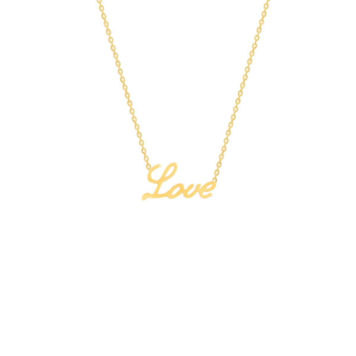 گردنبند طلا Love