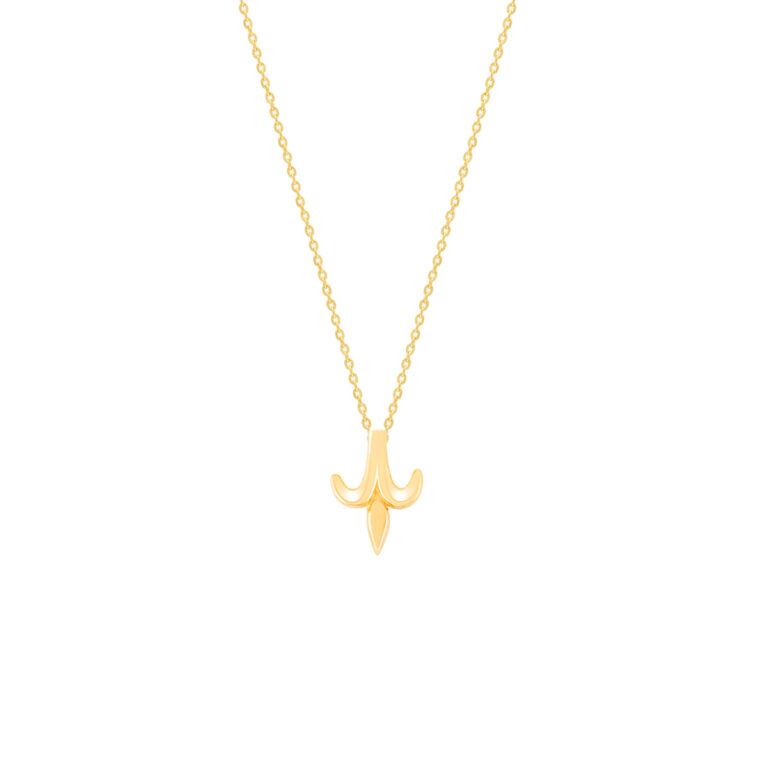 گردنبند طلا خنجر کوچک