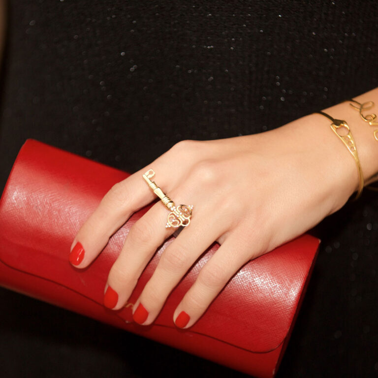 پرسته انگشتر طلا کلید 2