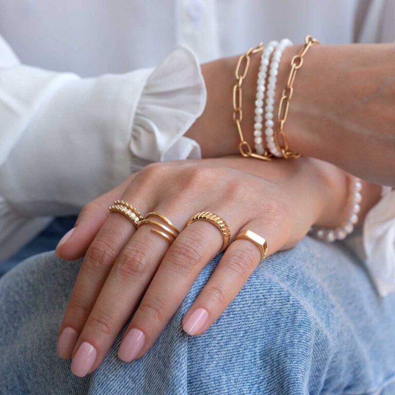 انگشتر طلا بهار