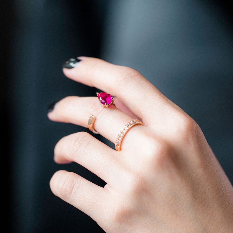 پرسته انگشتر طلا آناهید 2