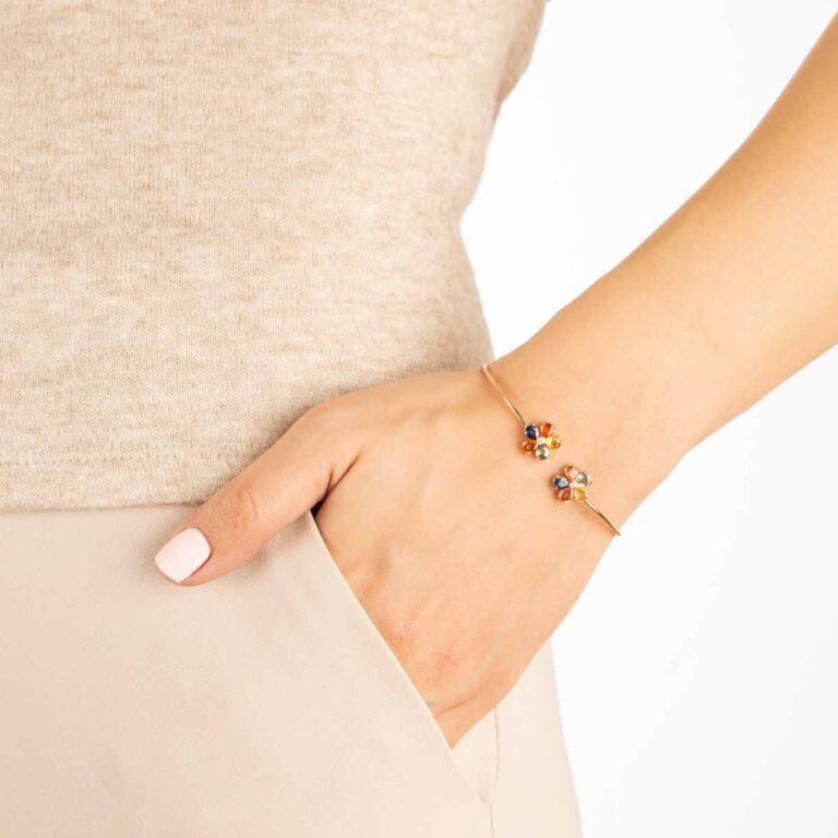 النگو طلا Multicolour