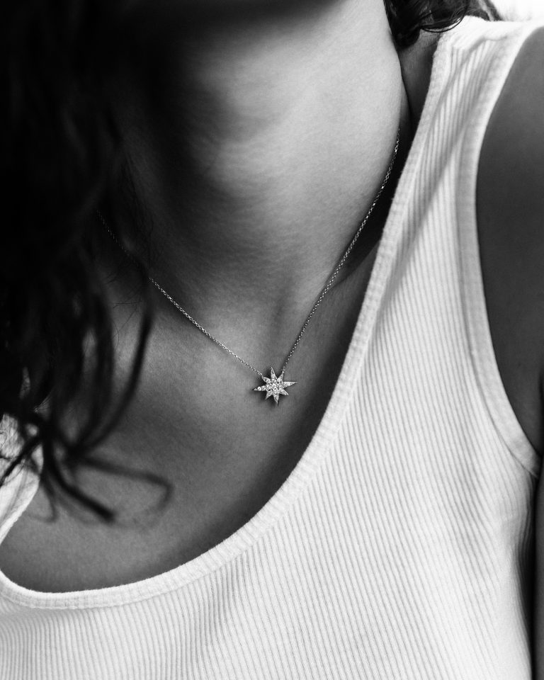 گردنبند طلا تک ستاره