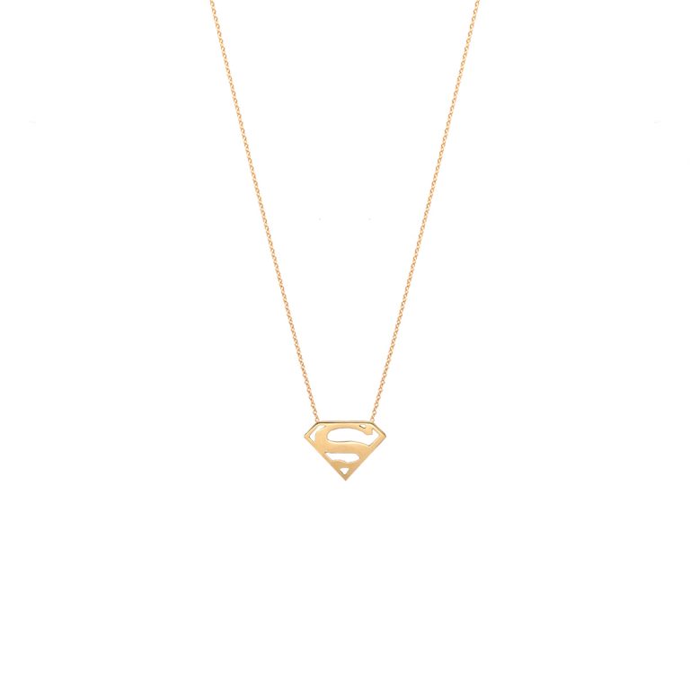 پرسته گردنبند طلا سوپرمن
