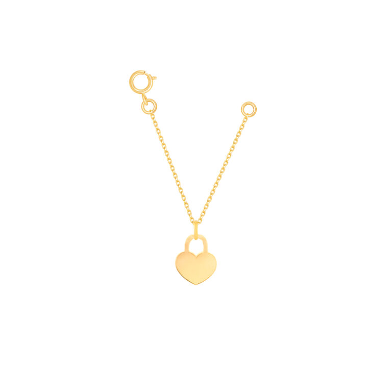 آویز ساعت طلا قفل قلب