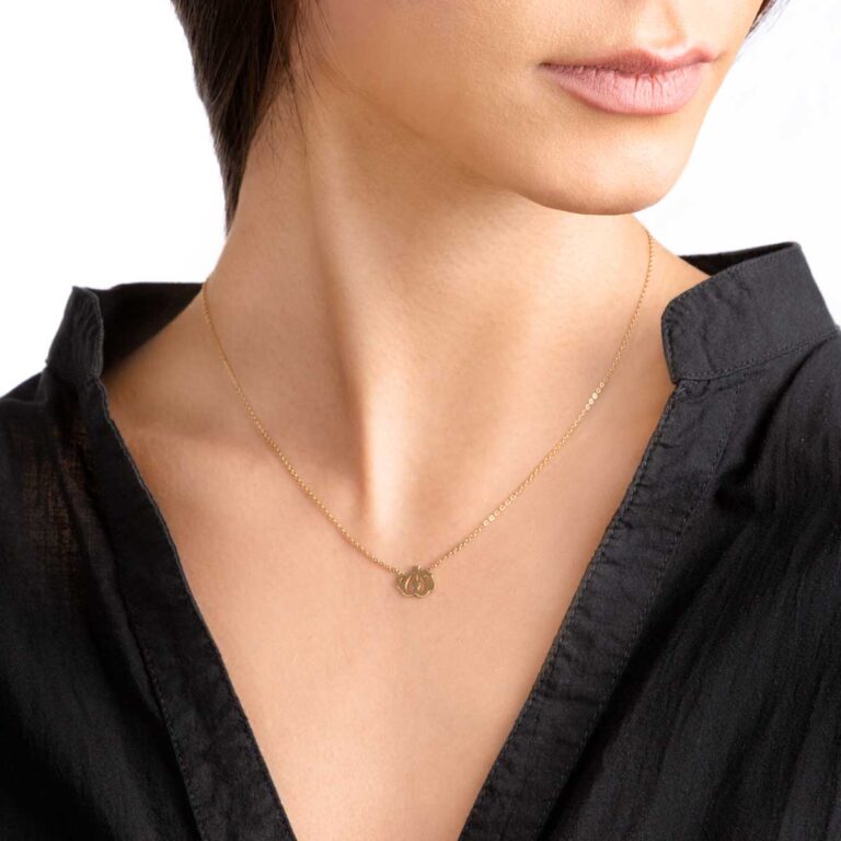 گردنبند طلا الله