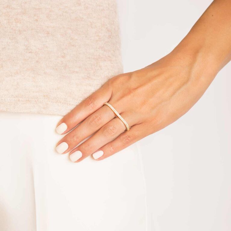 انگشتر طلا سلین پرسته