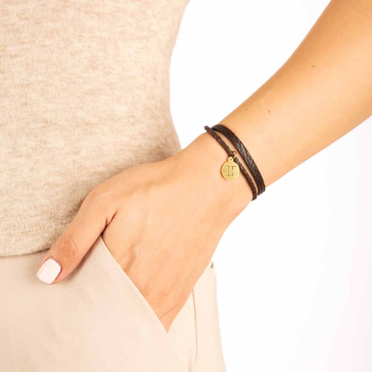 دستبند طلا نماد ماه خرداد پرسته