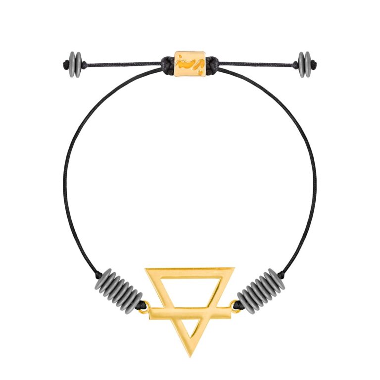 دستبند طلا عنصر خاک