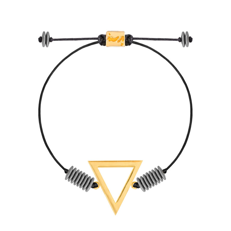 دستبند طلا عنصر آب پرسته