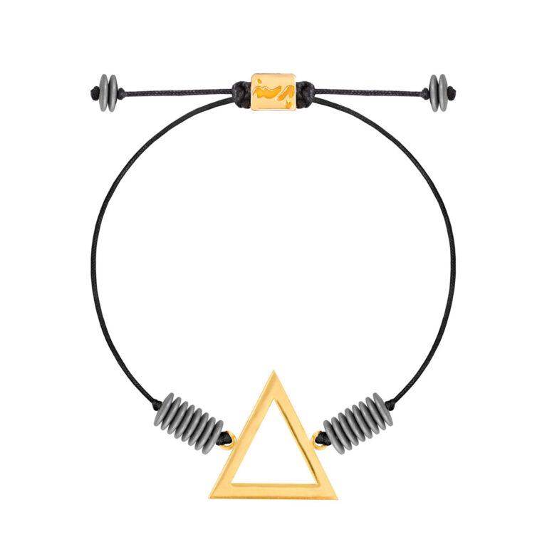 دستبند طلا عنصر آتش بزرگ