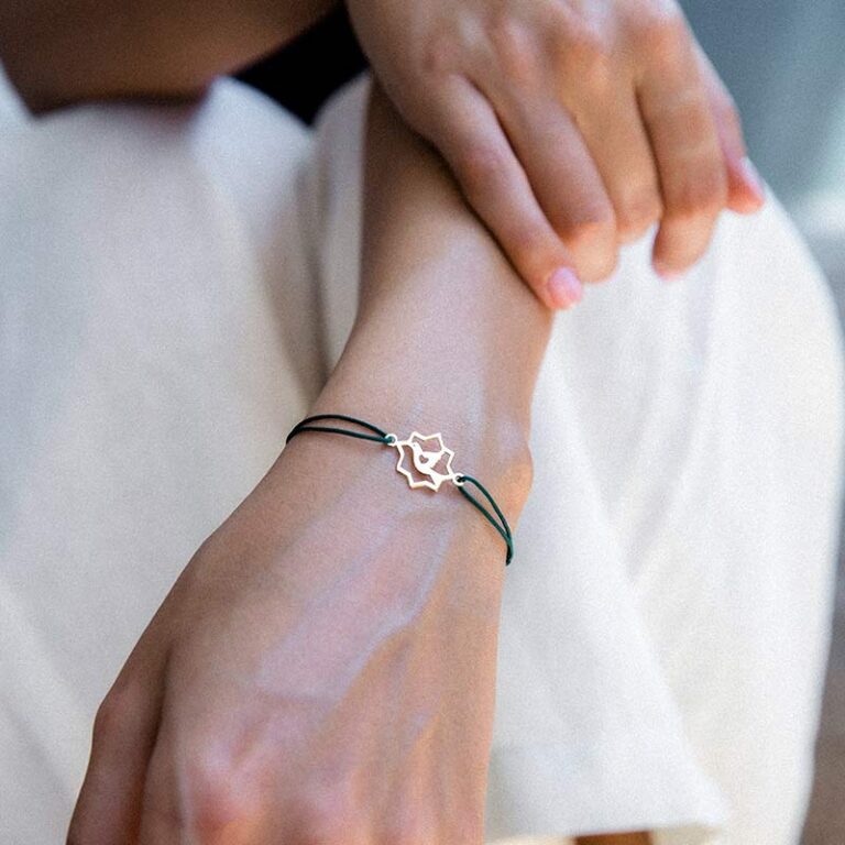 دستبند طلا بافت اسلیمی پرسته