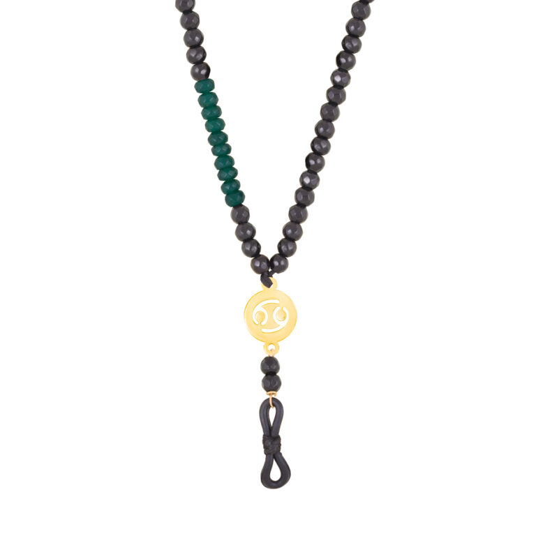 بند عینک طلا نماد ماه تیر