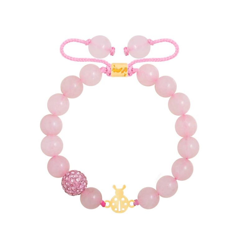 دستبند طلا کفشدوزک