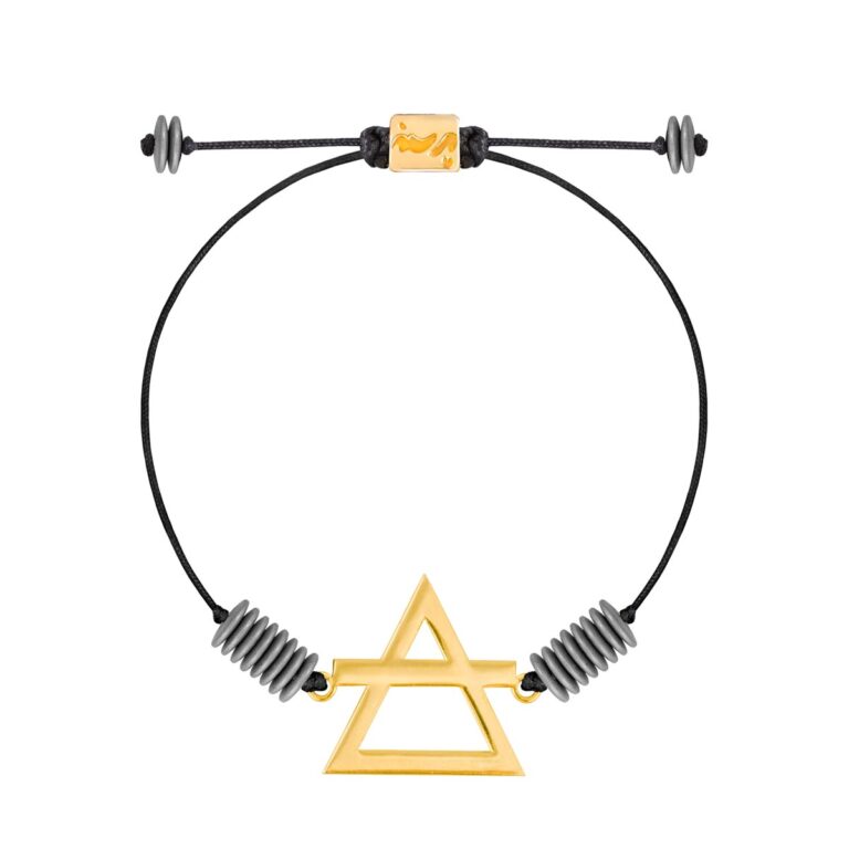 دستبند طلا عنصر باد