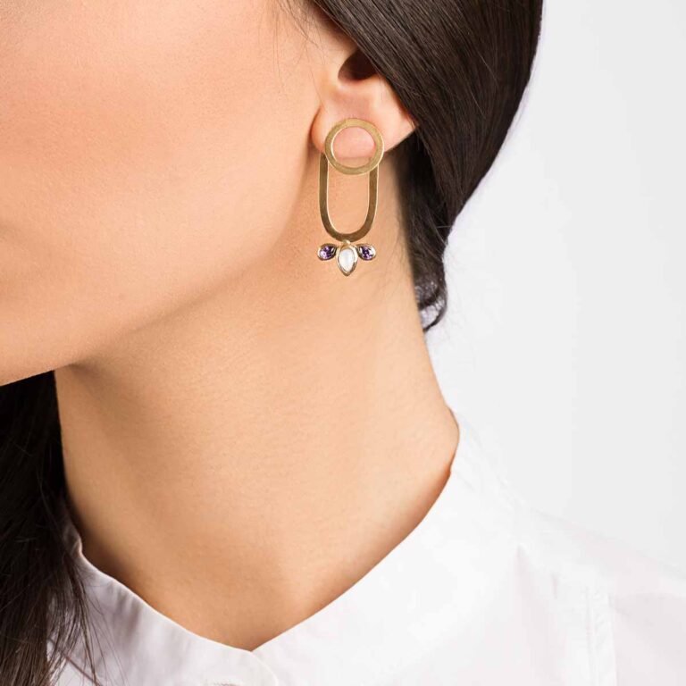 گوشواره طلا باد