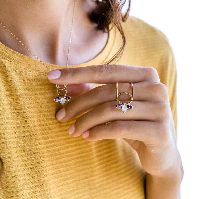 انگشتر طلا باران پرسته