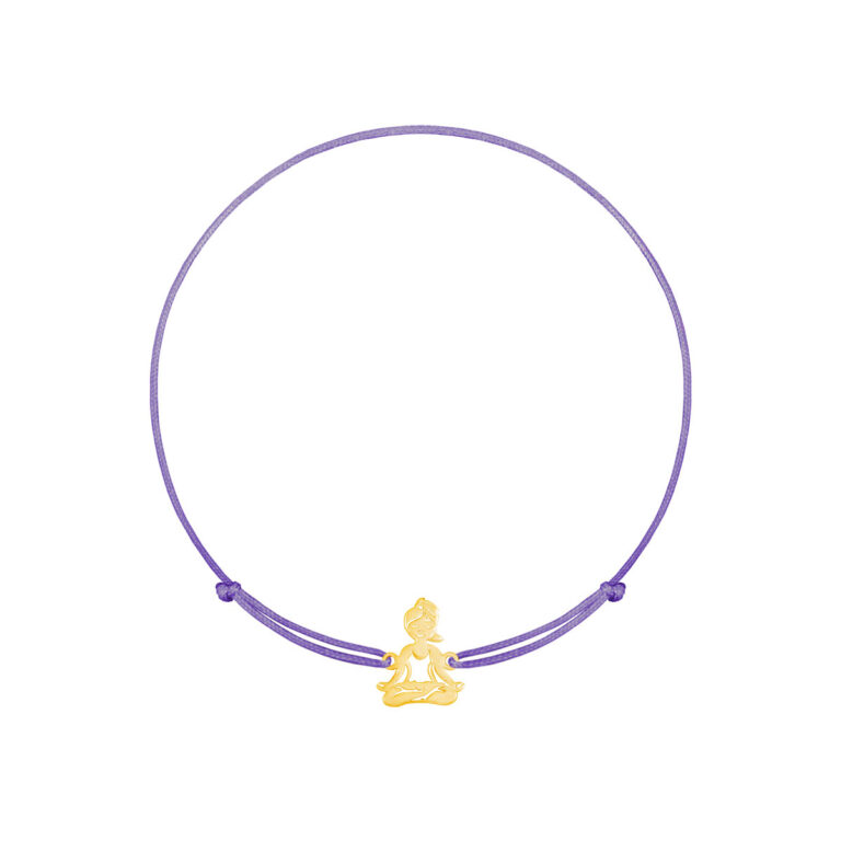 دستبند طلا بافت Yoga