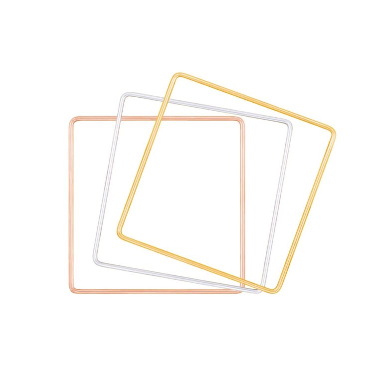 النگو طلا مربع