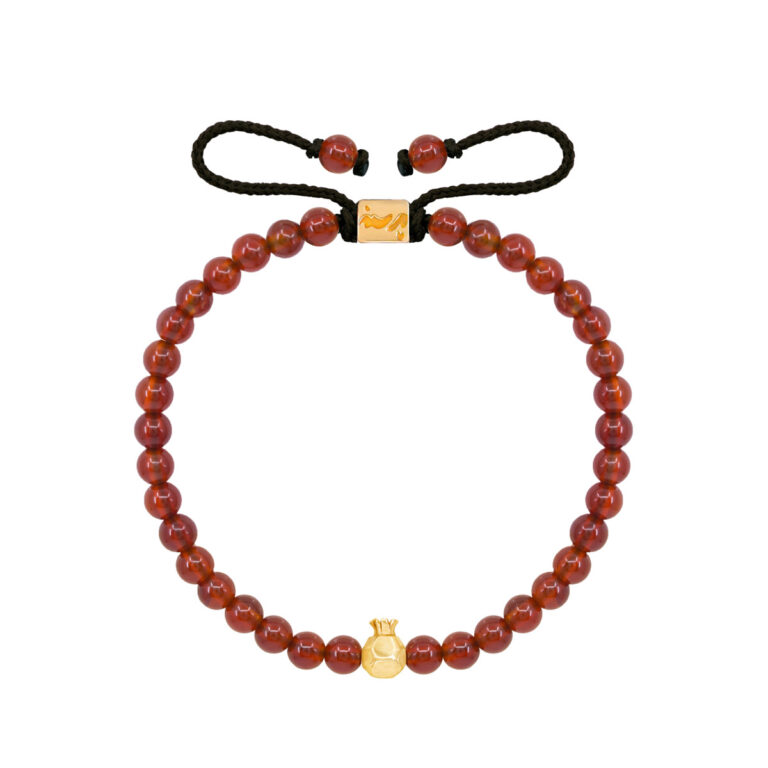 دستبند طلا انار کوچک