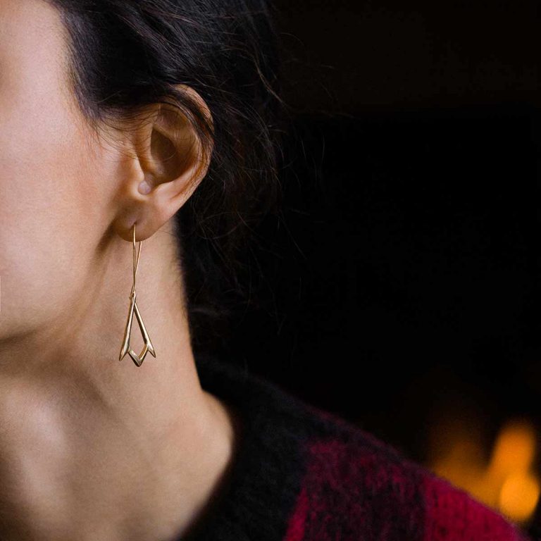 گوشواره طلا آنیل پرسته