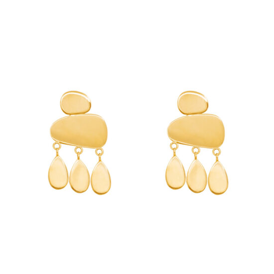 گوشواره طلا ابر و باران