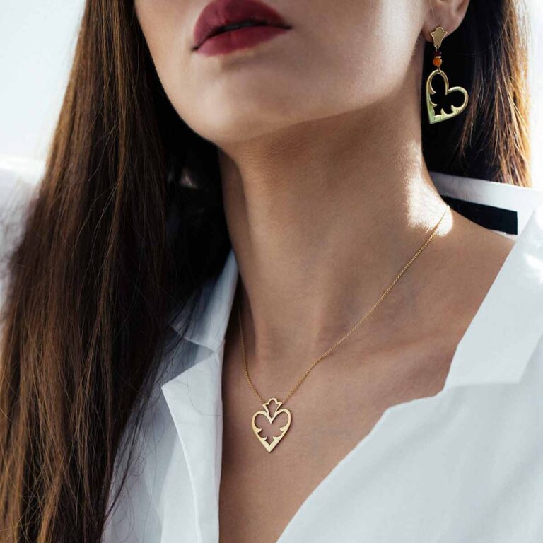 گردنبند طلا آشیما پرسته