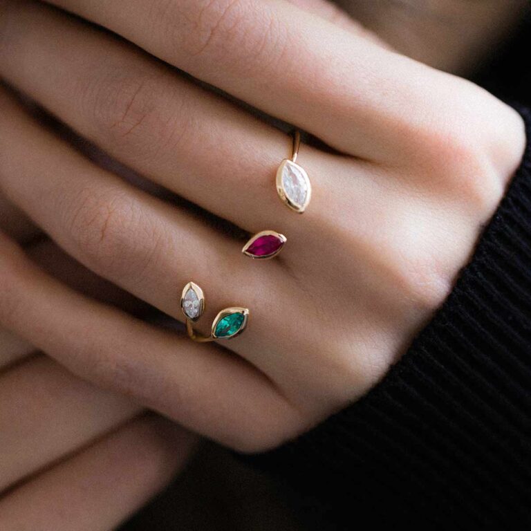 انگشتر طلا نیروانا پرسته