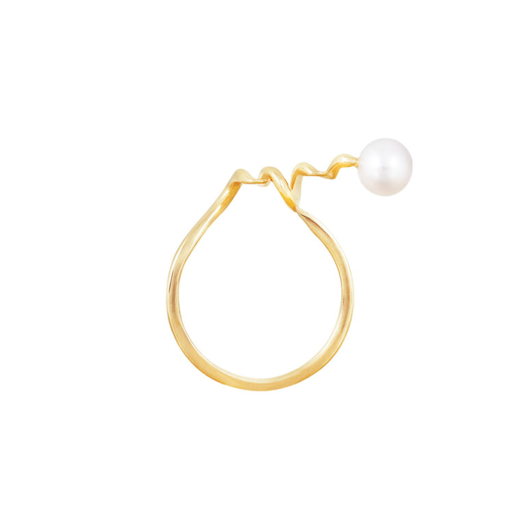 انگشتر طلا فنر