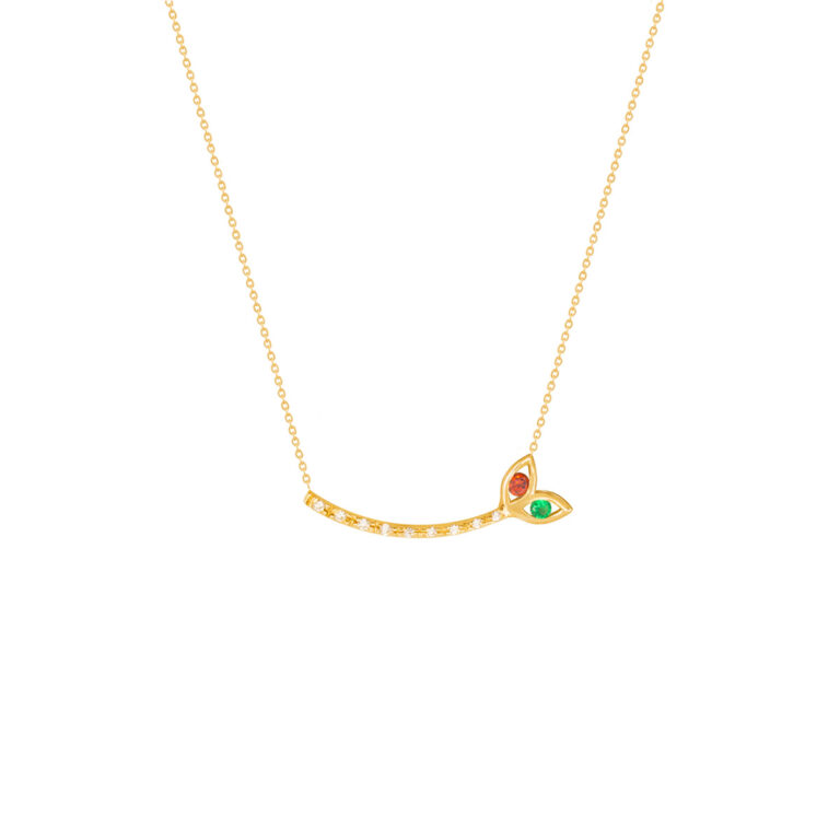 گردنبند طلا گندم