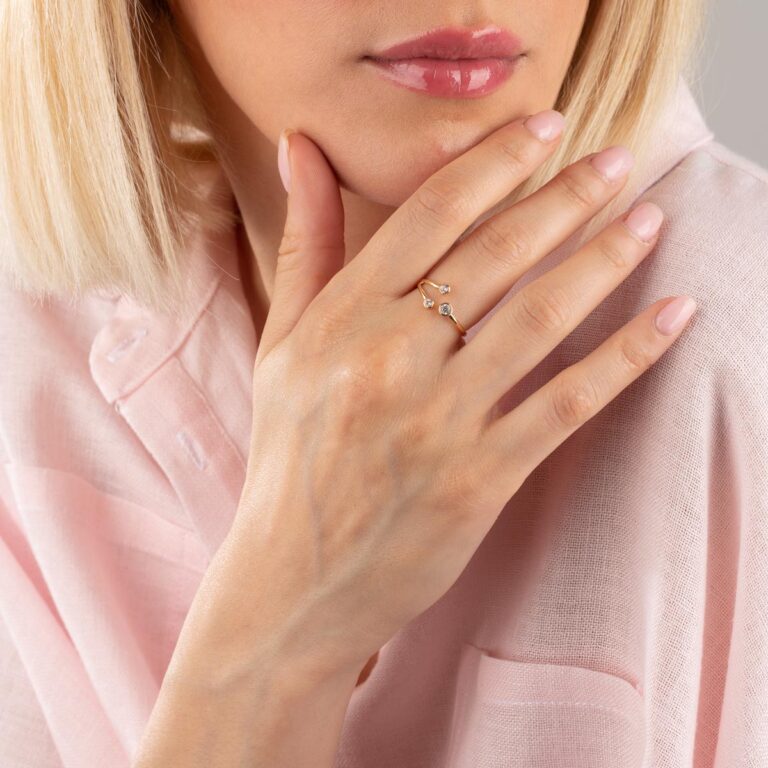 انگشتر طلا ملیسا