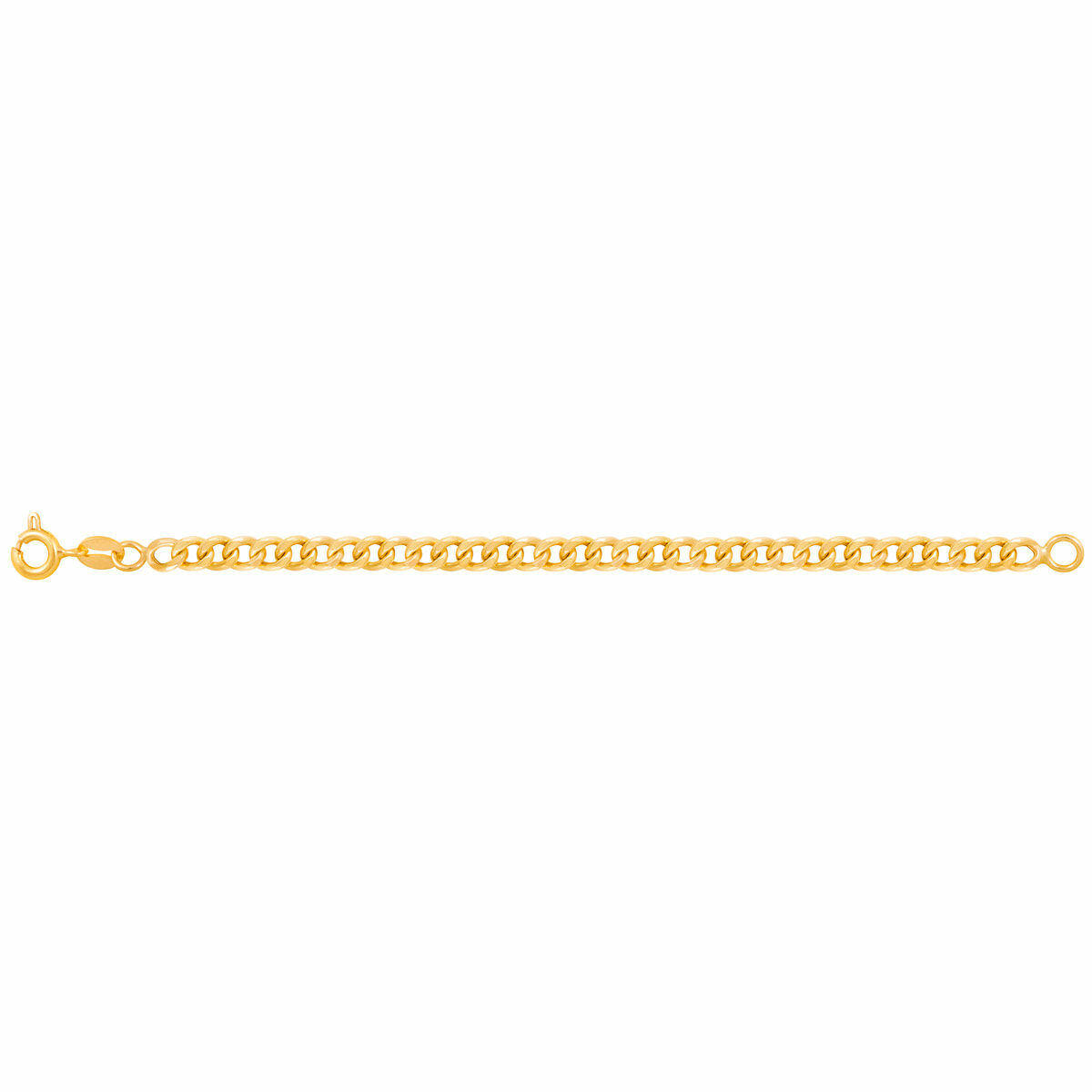دستبند زنجیری طلا کارتیه 5 میلی متری