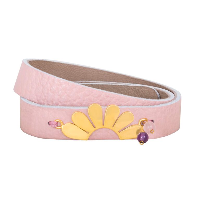 دستبند طلا لوتوس |parasteh