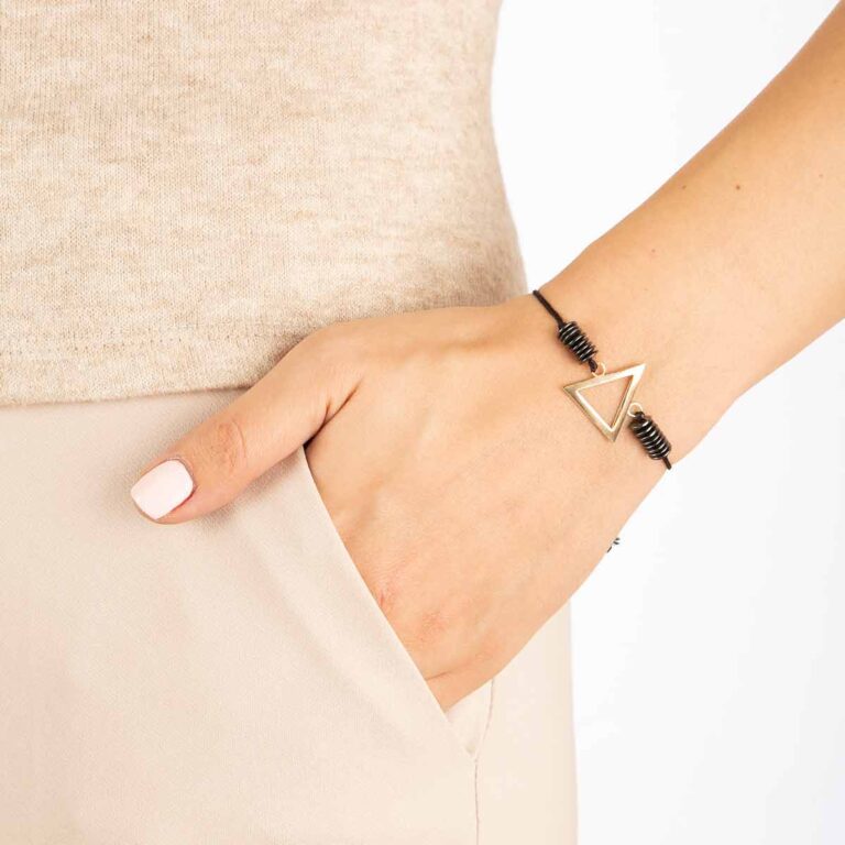 دستبند طلا عنصر آتش کوچک پرسته