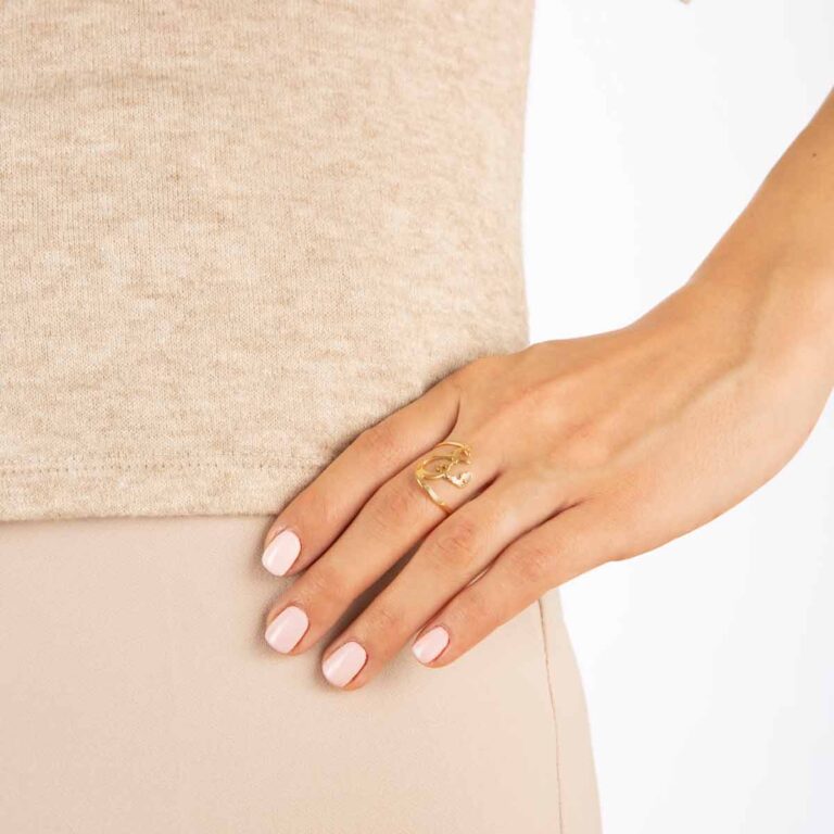 انگشتر طلا عشق پرسته