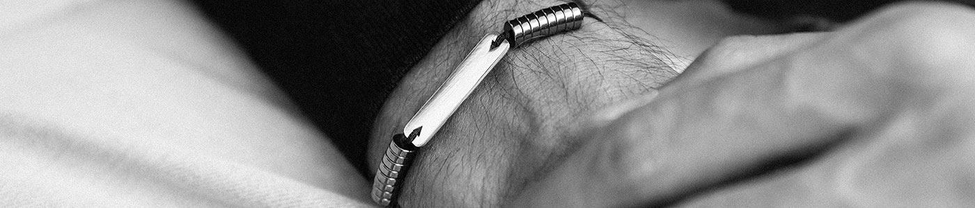 دستبند سنگی مردانه