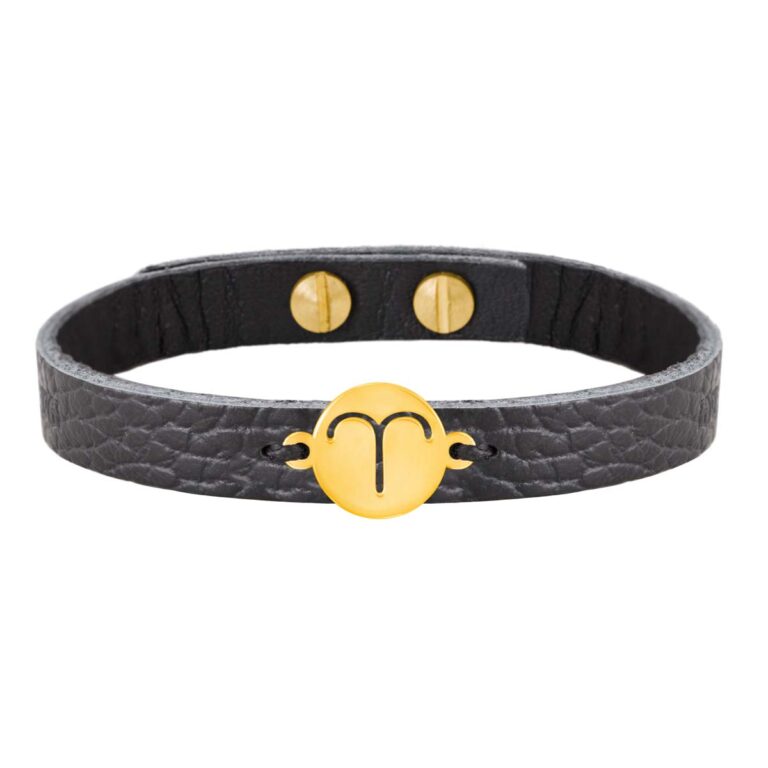 دستبند طلا نماد ماه فروردین |parasteh