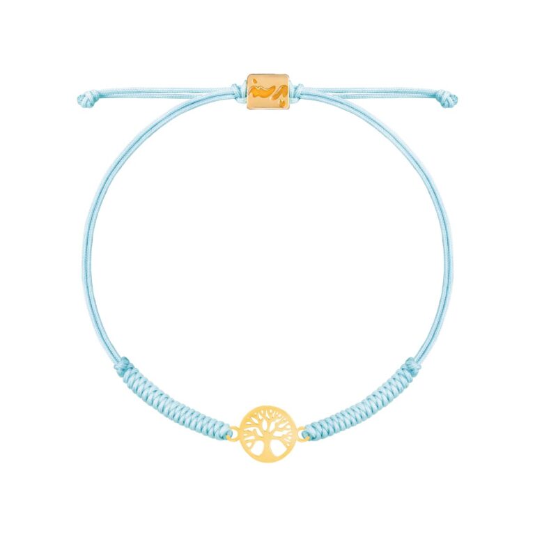 دستبند طلا درخت زندگی پرسته