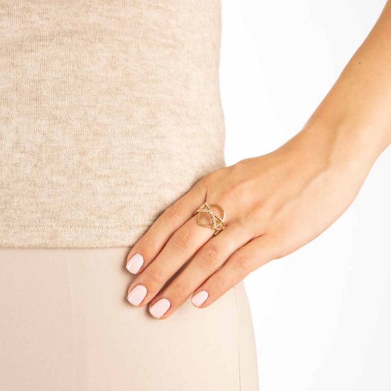 انگشتر طلا الیکا پرسته